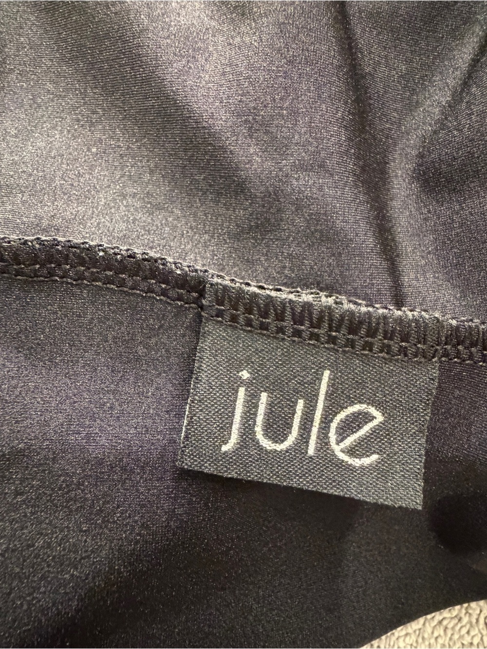 Jule Dancewear Platinum Black Leotard Adult XL - Picture 3 of 6